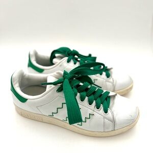 Classic adidas Stan Smiths Limited Edition Women W GreenTwist On Three Stripes